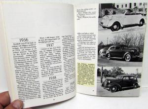 Volvo Cars 1927-1989 Historical Booklet Foreign Dealer Brochure Swedish Text