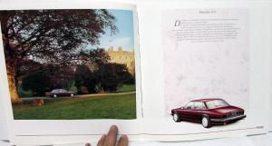 1991 Daimler 4.0 & Double Six Foreign GERMAN Text Dealer Prestige Sales Brochure