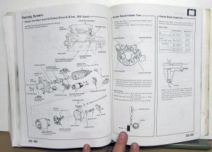 1990 Honda Civic CRX Service Shop Repair Manual