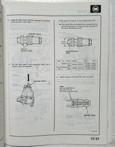 1990 Honda Accord Service Shop Repair Manual
