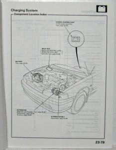 1990 Honda Accord Service Shop Repair Manual