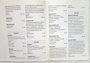 1997 Porsche Foreign Dealer Sales Set Brochures German Text Boxster Accessories
