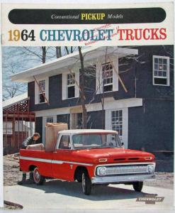 1964 Chevy Conventional C10 C20 C30 Pickup Truck Sales Brochure Export Market