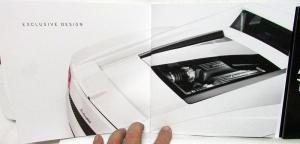 1999 ? Lamborghini Gallardo LP 560-4 Features Prestige Sales Brochure W/Box Orig