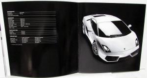 1999 ? Lamborghini Gallardo LP 560-4 Features Prestige Sales Brochure W/Box Orig