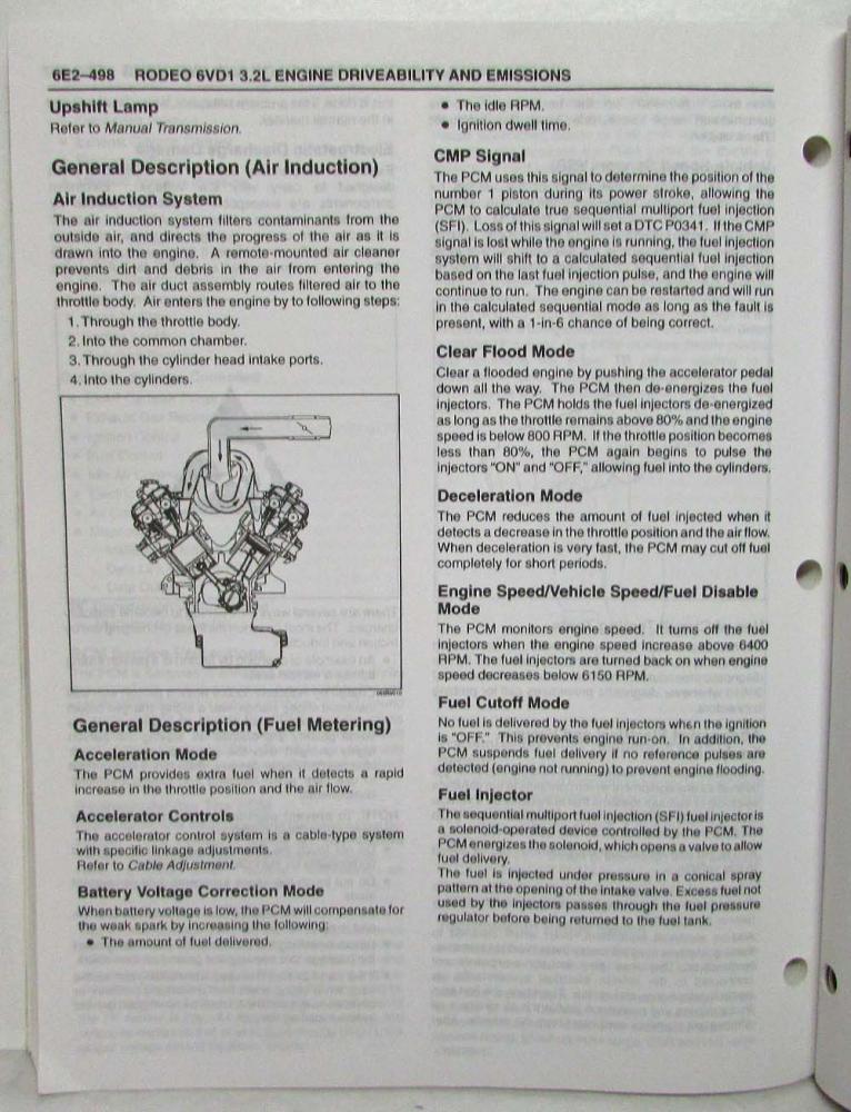 1999 HONDA PASSPORT Fuel & Emissions Shop Service Repair Manual OEM 