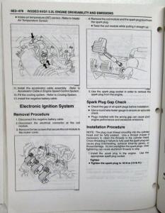 1999 Honda Passport Service Shop Manual - Fuel & Emissions - Contents & Index