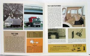 1966 Chevrolet Diesel Chassis Cab Truck D Q N Y U Series Sales Brochure Original