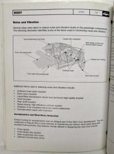 2001 Honda Civic Technical Information Guide