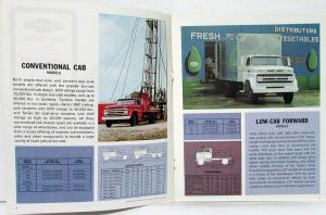 1966 Chevrolet Chassis Cab & Stake Gasoline Trucks Sale Brochure Orig Revised R1