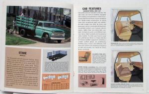 1966 Chevrolet Chassis Cab & Stake Gasoline Trucks Sale Brochure Orig Revised R1