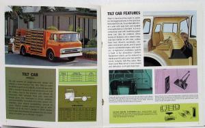 1966 Chevrolet Chassis Cab & Stake Gasoline Trucks Sale Brochure Orig Revised R1