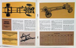 1966 Chevrolet Chassis Cab & Stake Gasoline Trucks Sale Brochure Orig Revised R1