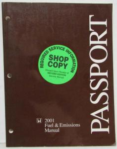 2001 Honda Passport Fuel & Emissions Service Manual - Isuzu Rodeo 3.2L