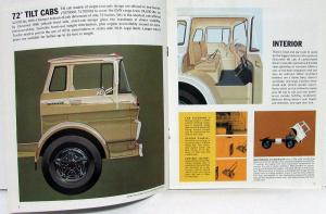 1966 Chevrolet Tilt Cab Diesel 70000 Trucks Sales Brochure Original Revised R1