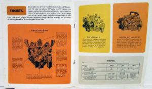 1966 Chevrolet Tilt Cab Diesel 70000 Trucks Sales Brochure Original Revised R1
