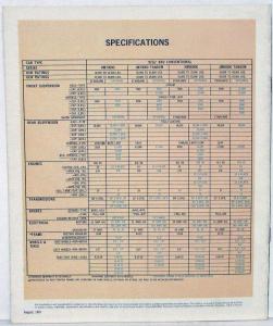1966 Chevrolet Conventional Cab 70000 80000 Gas Models Sales Brochure Original