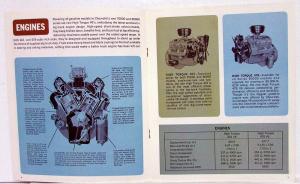 1966 Chevrolet Conventional Cab 70000 80000 Gas Models Sales Brochure Original