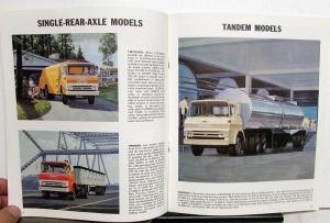 1966 Chevrolet Tilt Cab Gas Model 70000 & 80000 Truck Sales Brochure R1 Revised