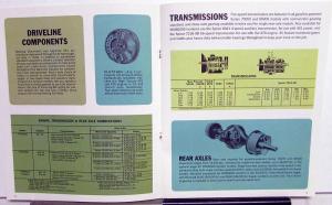 1966 Chevrolet Tilt Cab Gas Model 70000 & 80000 Truck Sales Brochure R1 Revised