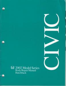 2002 Honda Civic Hatchback Body Repair Service Manual