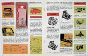 1967 Chevrolet Chevy Van Series 10 20 Color Sales Brochure Original