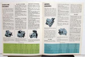 1967 Chevrolet Conventional Cab 40 50 60 Series Trucks Sales Brochure Revised R1