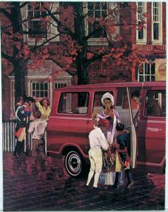 1967 Chevrolet Sportvan 10 20 Truck Dealer Sales Brochure Original Revised R1