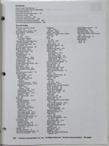 2005 Honda Pilot SUV Electrical Troubleshooting Service Manual