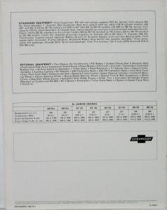 1968 Chevrolet El Camino Truck Dealer Sales Brochure Folder Original Revised R1