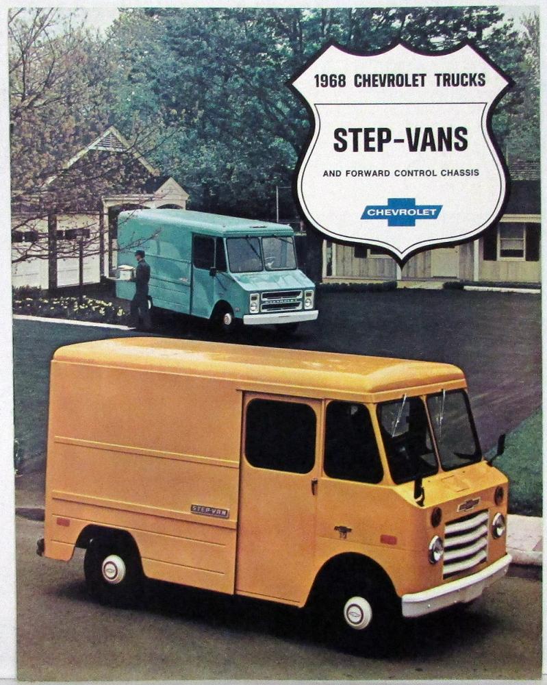 1968 Chevrolet Step Van & Forward Control Chassis Truck Sales Brochure Original