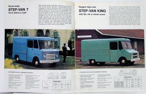 1968 Chevrolet Step Van & Forward Control Chassis Truck Sales Brochure Original