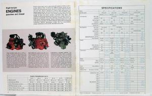 1968 Chevrolet Step Van & Forward Control Chassis Truck Sales Brochure Original