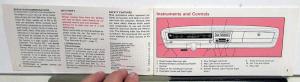 1970 Dodge Dart Custom Swinger 340 ORIGINAL Owners Manual Care & Op W/Extras