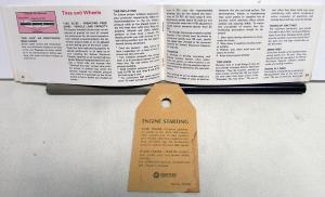 1970 Dodge Dart Custom Swinger 340 ORIGINAL Owners Manual Care & Op W/Extras