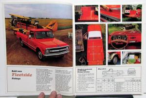 1969 Chevrolet Pickup Chassis Cab 4 Wheel Drive Truck Sales Brochure Original