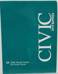2006 Honda Civic Hybrid Body Repair Service Manual