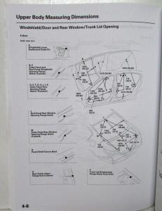 2008 Honda Accord Body Repair Service Manual