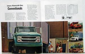 1970 Chevrolet Conventional & Tilt Series 40 50 60 Truck Sales Brochure Rev R1