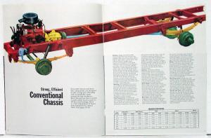 1970 Chevrolet Conventional & Tilt Series 40 50 60 Truck Sales Brochure Rev R1