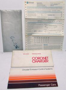 1972 Dodge Coronet Charger Rallye Owners Manual Original