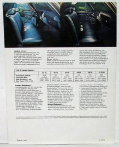 1970 Chevrolet El Camino Truck Color Sales Brochure Original