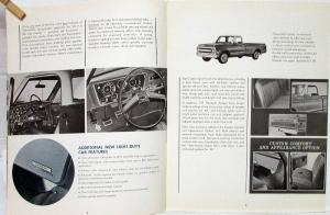 1969 Chevrolet Truck Salesmans Presentation Review Booklet Original