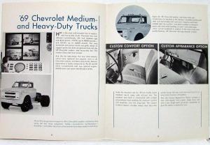 1969 Chevrolet Truck Salesmans Presentation Review Booklet Original