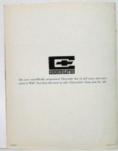 1969 Chevrolet Truck Salesmans Presentation Review Booklet Original