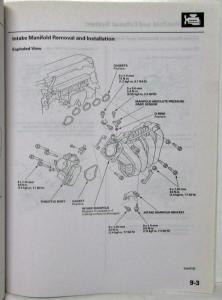 2006 2007 2008 2009 2010 Honda Civic GX Service Shop Repair Manual Supplement