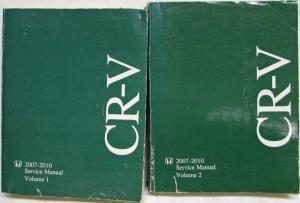 2007 2008 2009 2010 Honda CR-V SUV Service Shop Repair Manual 2 Vol Set