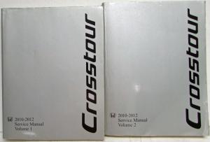2010 2011 2012 Honda Crosstour Service Shop Repair Manual 2 Vol Set