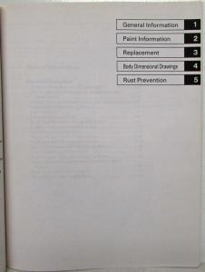 2012 Honda CR-V SUV Body Repair Service Manual