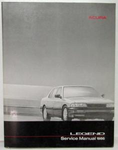 1986 Acura Legend Service Shop Repair Manual
